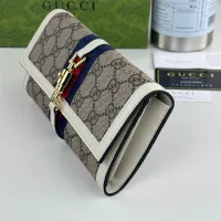 Cheap Gucci Long Wallets #1420049 Replica Wholesale [$48.00 USD] [ITEM#1420049] on Replica Gucci Wallets