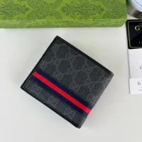 Cheap Gucci Wallets For Men #1420054 Replica Wholesale [$34.00 USD] [ITEM#1420054] on Replica Gucci Wallets