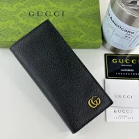 Cheap Gucci Long Wallets For Men #1420060 Replica Wholesale [$40.00 USD] [ITEM#1420060] on Replica Gucci Wallets