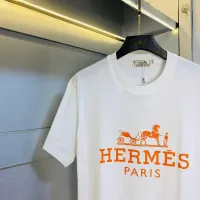 Cheap Hermes T-Shirts Short Sleeved For Unisex #1420205 Replica Wholesale [$27.00 USD] [ITEM#1420205] on Replica Hermes T-Shirts