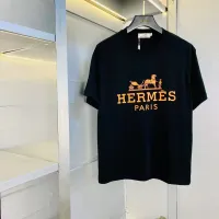 Cheap Hermes T-Shirts Short Sleeved For Unisex #1420206 Replica Wholesale [$27.00 USD] [ITEM#1420206] on Replica Hermes T-Shirts