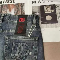 Cheap Dolce &amp; Gabbana D&amp;G Jeans For Men #1420217 Replica Wholesale [$45.00 USD] [ITEM#1420217] on Replica Dolce &amp; Gabbana D&amp;G Jeans