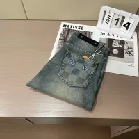 Cheap Louis Vuitton LV Jeans For Men #1420231 Replica Wholesale [$45.00 USD] [ITEM#1420231] on Replica Louis Vuitton LV Jeans