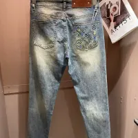 Cheap Louis Vuitton LV Jeans For Men #1420234 Replica Wholesale [$45.00 USD] [ITEM#1420234] on Replica Louis Vuitton LV Jeans