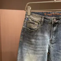 Cheap Louis Vuitton LV Jeans For Men #1420234 Replica Wholesale [$45.00 USD] [ITEM#1420234] on Replica Louis Vuitton LV Jeans