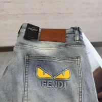 Cheap Fendi Jeans For Men #1420245 Replica Wholesale [$52.00 USD] [ITEM#1420245] on Replica Fendi Jeans