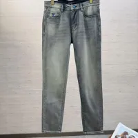 Cheap Louis Vuitton LV Jeans For Men #1420252 Replica Wholesale [$52.00 USD] [ITEM#1420252] on Replica Louis Vuitton LV Jeans
