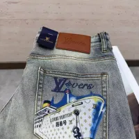 Cheap Louis Vuitton LV Jeans For Men #1420254 Replica Wholesale [$52.00 USD] [ITEM#1420254] on Replica Louis Vuitton LV Jeans