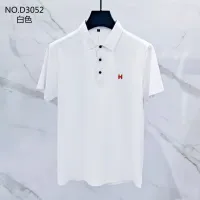 Cheap Hermes T-Shirts Short Sleeved For Men #1420302 Replica Wholesale [$40.00 USD] [ITEM#1420302] on Replica Hermes T-Shirts