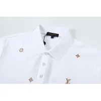Cheap Louis Vuitton LV T-Shirts Short Sleeved For Men #1420410 Replica Wholesale [$39.00 USD] [ITEM#1420410] on Replica Louis Vuitton LV T-Shirts