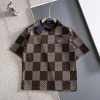 Cheap Louis Vuitton LV Tracksuits Short Sleeved For Men #1420433 Replica Wholesale [$56.00 USD] [ITEM#1420433] on Replica Louis Vuitton LV Tracksuits