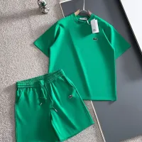 Cheap Lacoste Tracksuits Short Sleeved For Men #1420440 Replica Wholesale [$56.00 USD] [ITEM#1420440] on Replica Lacoste Tracksuits