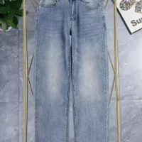 Cheap Moncler Jeans For Men #1420457 Replica Wholesale [$45.00 USD] [ITEM#1420457] on Replica Moncler Jeans