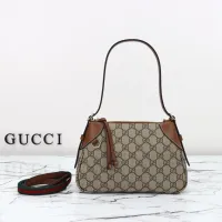 Cheap Gucci AAA Quality Shoulder Bags For Women #1420523 Replica Wholesale [$132.00 USD] [ITEM#1420523] on Replica Gucci AAA Quality Shoulder Bags
