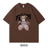 Cheap Fendi T-Shirts Short Sleeved For Unisex #1420587 Replica Wholesale [$34.00 USD] [ITEM#1420587] on Replica Fendi T-Shirts