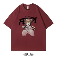 Cheap Fendi T-Shirts Short Sleeved For Unisex #1420588 Replica Wholesale [$34.00 USD] [ITEM#1420588] on Replica Fendi T-Shirts