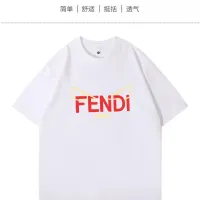Cheap Fendi T-Shirts Short Sleeved For Unisex #1420649 Replica Wholesale [$34.00 USD] [ITEM#1420649] on Replica Fendi T-Shirts