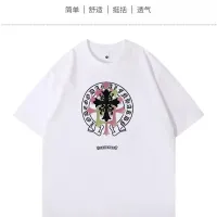 Cheap Chrome Hearts T-Shirts Short Sleeved For Unisex #1420764 Replica Wholesale [$34.00 USD] [ITEM#1420764] on Replica Chrome Hearts T-Shirts