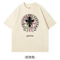 Cheap Chrome Hearts T-Shirts Short Sleeved For Unisex #1420766 Replica Wholesale [$34.00 USD] [ITEM#1420766] on Replica Chrome Hearts T-Shirts