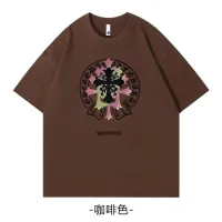 Cheap Chrome Hearts T-Shirts Short Sleeved For Unisex #1420767 Replica Wholesale [$34.00 USD] [ITEM#1420767] on Replica Chrome Hearts T-Shirts