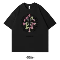 Cheap Chrome Hearts T-Shirts Short Sleeved For Unisex #1420769 Replica Wholesale [$34.00 USD] [ITEM#1420769] on Replica Chrome Hearts T-Shirts