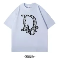 Cheap Christian Dior T-Shirts Short Sleeved For Unisex #1420783 Replica Wholesale [$34.00 USD] [ITEM#1420783] on Replica Christian Dior T-Shirts