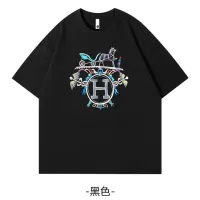 Cheap Hermes T-Shirts Short Sleeved For Unisex #1420799 Replica Wholesale [$34.00 USD] [ITEM#1420799] on Replica Hermes T-Shirts