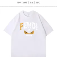 Cheap Fendi T-Shirts Short Sleeved For Unisex #1420800 Replica Wholesale [$34.00 USD] [ITEM#1420800] on Replica Fendi T-Shirts