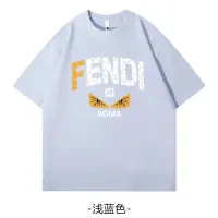 Cheap Fendi T-Shirts Short Sleeved For Unisex #1420801 Replica Wholesale [$34.00 USD] [ITEM#1420801] on Replica Fendi T-Shirts