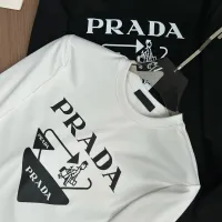 Cheap Prada Hoodies Long Sleeved For Men #1420849 Replica Wholesale [$48.00 USD] [ITEM#1420849] on Replica Prada Hoodies
