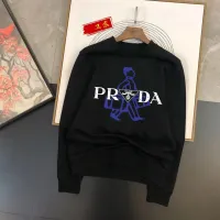 Cheap Prada Hoodies Long Sleeved For Men #1420892 Replica Wholesale [$48.00 USD] [ITEM#1420892] on Replica Prada Hoodies