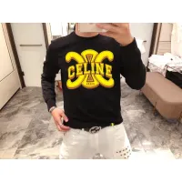 Cheap Celine Hoodies Long Sleeved For Men #1420956 Replica Wholesale [$48.00 USD] [ITEM#1420956] on Replica Celine Hoodies