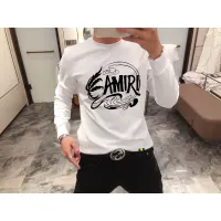 Cheap Amiri Hoodies Long Sleeved For Men #1420957 Replica Wholesale [$48.00 USD] [ITEM#1420957] on Replica Amiri Hoodies