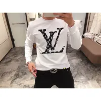 Cheap Louis Vuitton LV Hoodies Long Sleeved For Men #1420969 Replica Wholesale [$48.00 USD] [ITEM#1420969] on Replica Louis Vuitton LV Hoodies