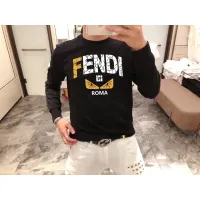 Cheap Fendi Hoodies Long Sleeved For Men #1421011 Replica Wholesale [$48.00 USD] [ITEM#1421011] on Replica Fendi Hoodies