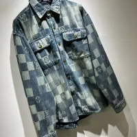 Cheap Louis Vuitton LV Jackets Long Sleeved For Men #1421187 Replica Wholesale [$72.00 USD] [ITEM#1421187] on Replica Louis Vuitton LV Jackets