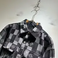 Cheap Louis Vuitton LV Jackets Long Sleeved For Men #1421189 Replica Wholesale [$72.00 USD] [ITEM#1421189] on Replica Louis Vuitton LV Jackets