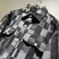 Cheap Louis Vuitton LV Jackets Long Sleeved For Men #1421189 Replica Wholesale [$72.00 USD] [ITEM#1421189] on Replica Louis Vuitton LV Jackets