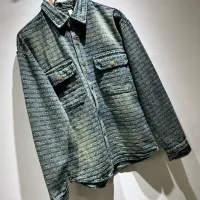 Cheap MIU MIU Jackets Long Sleeved For Men #1421190 Replica Wholesale [$72.00 USD] [ITEM#1421190] on Replica MIU MIU Jackets