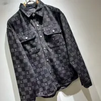 Cheap Louis Vuitton LV Jackets Long Sleeved For Men #1421193 Replica Wholesale [$72.00 USD] [ITEM#1421193] on Replica Louis Vuitton LV Jackets