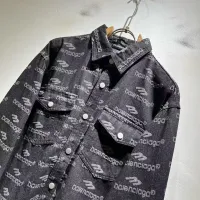 Cheap Balenciaga Jackets Long Sleeved For Men #1421194 Replica Wholesale [$72.00 USD] [ITEM#1421194] on Replica Balenciaga Jackets