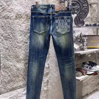 Cheap Louis Vuitton LV Jeans For Men #1421195 Replica Wholesale [$68.00 USD] [ITEM#1421195] on Replica Louis Vuitton LV Jeans