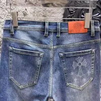 Cheap Chrome Hearts Jeans For Men #1421198 Replica Wholesale [$68.00 USD] [ITEM#1421198] on Replica Chrome Hearts Jeans