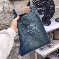 Cheap Hermes Jeans For Men #1421199 Replica Wholesale [$68.00 USD] [ITEM#1421199] on Replica Hermes Jeans