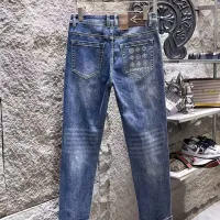 Cheap Louis Vuitton LV Jeans For Men #1421200 Replica Wholesale [$68.00 USD] [ITEM#1421200] on Replica Louis Vuitton LV Jeans