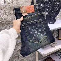 Cheap Louis Vuitton LV Jeans For Men #1421201 Replica Wholesale [$68.00 USD] [ITEM#1421201] on Replica Louis Vuitton LV Jeans
