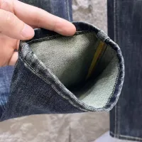 Cheap Louis Vuitton LV Jeans For Men #1421201 Replica Wholesale [$68.00 USD] [ITEM#1421201] on Replica Louis Vuitton LV Jeans