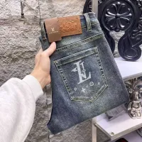 Cheap Louis Vuitton LV Jeans For Men #1421203 Replica Wholesale [$68.00 USD] [ITEM#1421203] on Replica Louis Vuitton LV Jeans