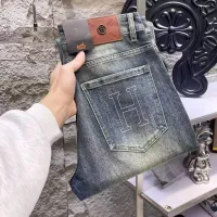 Cheap Hermes Jeans For Men #1421206 Replica Wholesale [$68.00 USD] [ITEM#1421206] on Replica Hermes Jeans