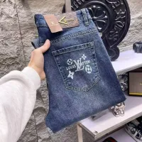 Cheap Louis Vuitton LV Jeans For Men #1421209 Replica Wholesale [$68.00 USD] [ITEM#1421209] on Replica Louis Vuitton LV Jeans